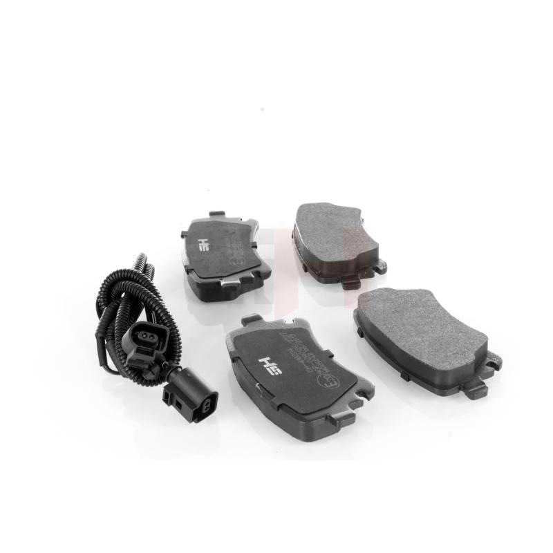 Jeu de 4 plaquettes de frein arrière GH GH-410204 - Visuel 1