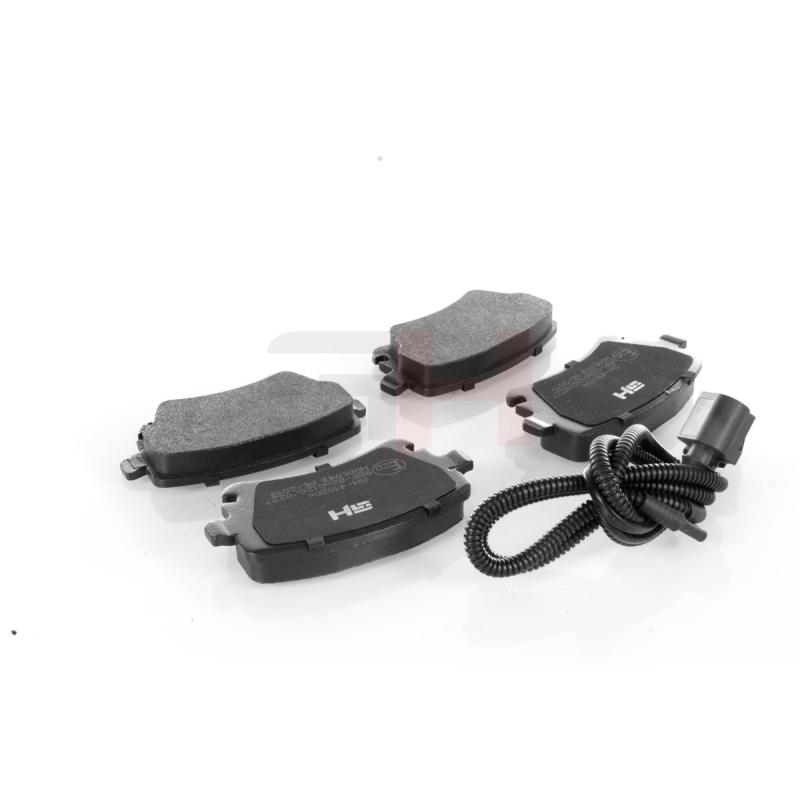 Jeu de 4 plaquettes de frein arrière GH GH-410204 - Visuel 2