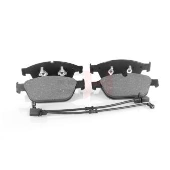 Jeu de 4 plaquettes de frein avant GH OEM 4H0698151E