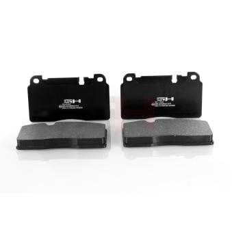 Jeu de 4 plaquettes de frein avant GH OEM 95B698151H