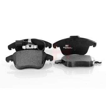 Jeu de 4 plaquettes de frein avant GH OEM 8K0698151A