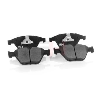 Jeu de 4 plaquettes de frein avant GH OEM 34116763089
