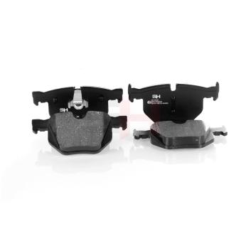 Jeu de 4 plaquettes de frein arrière GH OEM 34212339276
