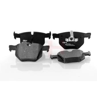 Jeu de 4 plaquettes de frein arrière GH OEM 34212339276