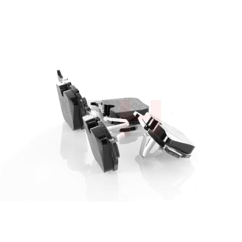 Jeu de 4 plaquettes de frein arrière GH GH-410318 - Visuel 1