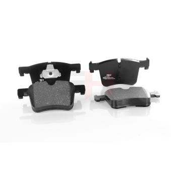 Jeu de 4 plaquettes de frein avant GH OEM 34112456867 Jeu de 4 plaquettes de frein avant GH OEM 34112456867