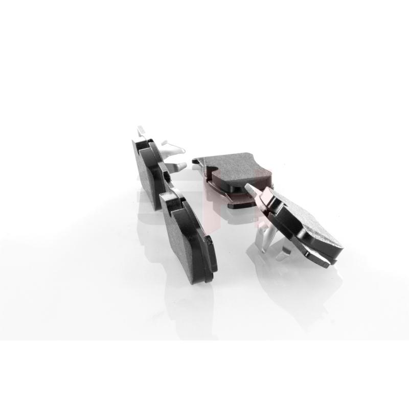 Jeu de 4 plaquettes de frein avant GH GH-410332 - Visuel 1