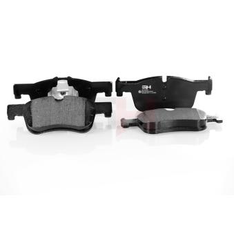 Jeu de 4 plaquettes de frein avant GH OEM 34118854999