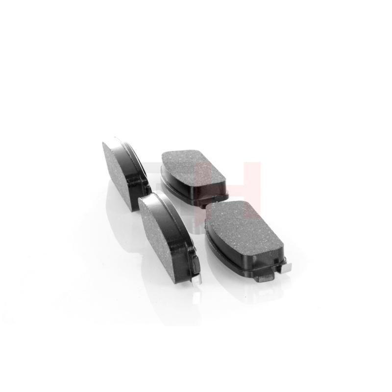 Jeu de 4 plaquettes de frein arrière GH GH-410403 - Visuel 1