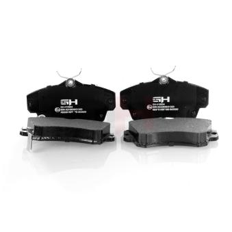 Jeu de 4 plaquettes de frein avant GH OEM K05017843AA Jeu de 4 plaquettes de frein avant GH OEM K05017843AA
