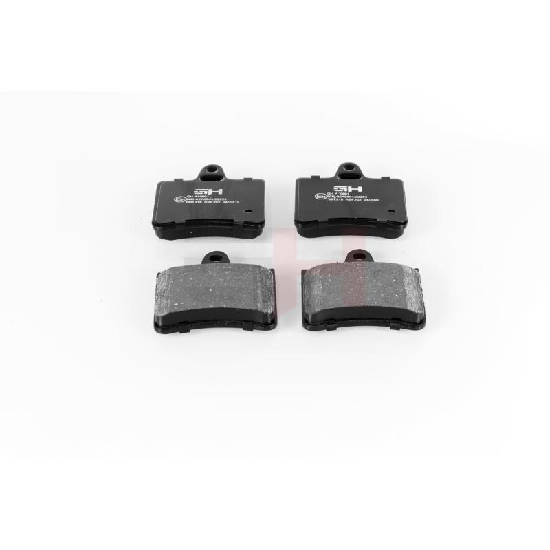 Jeu de 4 plaquettes de frein arrière GH GH-410601 - Visuel 1