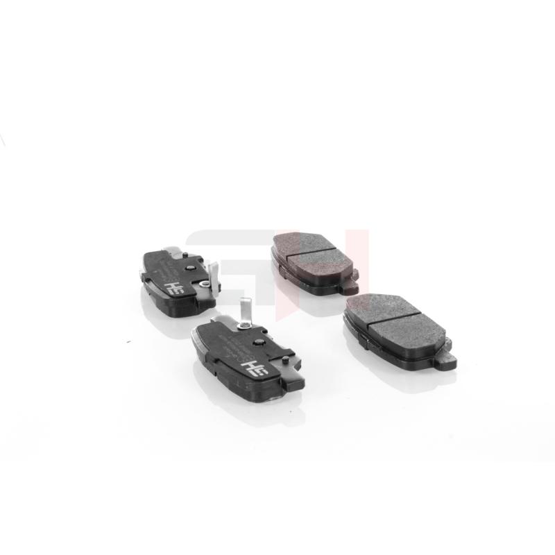 Jeu de 4 plaquettes de frein arrière GH GH-410604 - Visuel 1