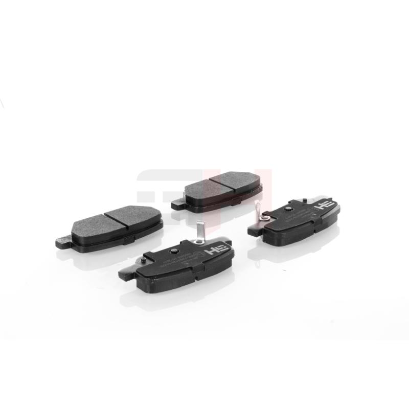 Jeu de 4 plaquettes de frein arrière GH GH-410604 - Visuel 2