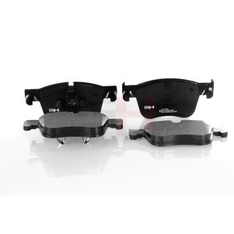 Jeu de 4 plaquettes de frein avant GH OEM 1612909080