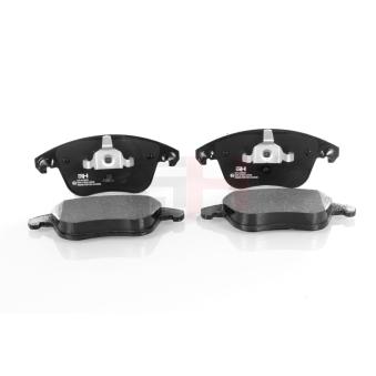 Jeu de 4 plaquettes de frein avant GH OEM 425477