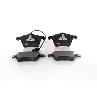 Jeu de 4 plaquettes de frein avant GH OEM 1205695 Jeu de 4 plaquettes de frein avant GH OEM 1205695