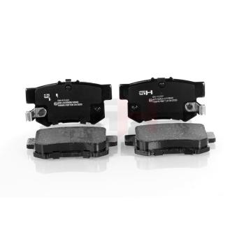 Jeu de 4 plaquettes de frein arrière GH OEM 71750931