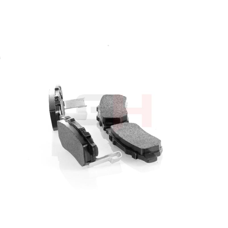 Jeu de 4 plaquettes de frein arrière GH GH-411231 - Visuel 1