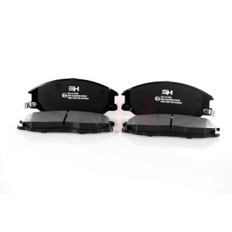 Jeu de 4 plaquettes de frein avant GH OEM 48130090A2