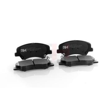 Jeu de 4 plaquettes de frein avant GH OEM 58101H8A05
