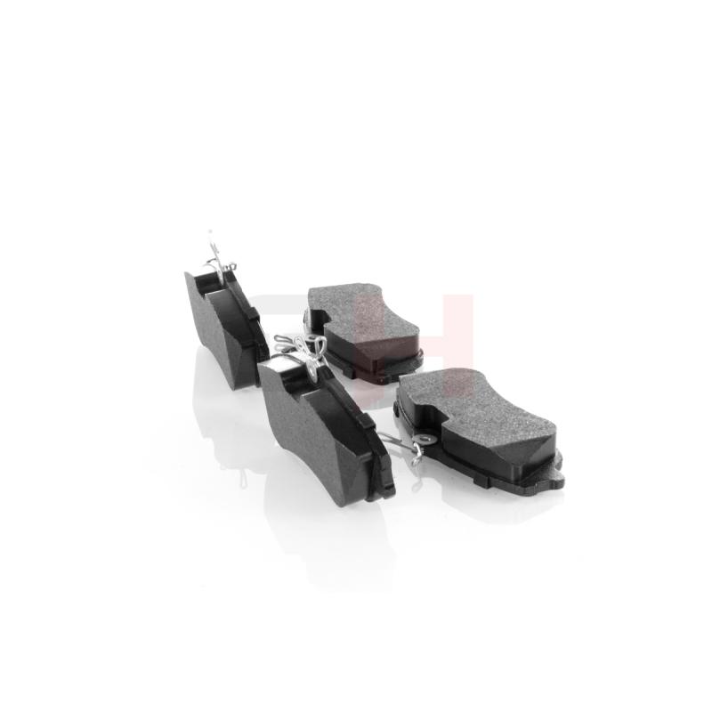Jeu de 4 plaquettes de frein avant GH GH-411937 - Visuel 1