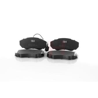 Jeu de 4 plaquettes de frein avant GH OEM 71772817 Jeu de 4 plaquettes de frein avant GH OEM 71772817