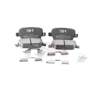 Jeu de 4 plaquettes de frein arrière GH OEM ME6G9J2M008GA Jeu de 4 plaquettes de frein arrière GH OEM ME6G9J2M008GA