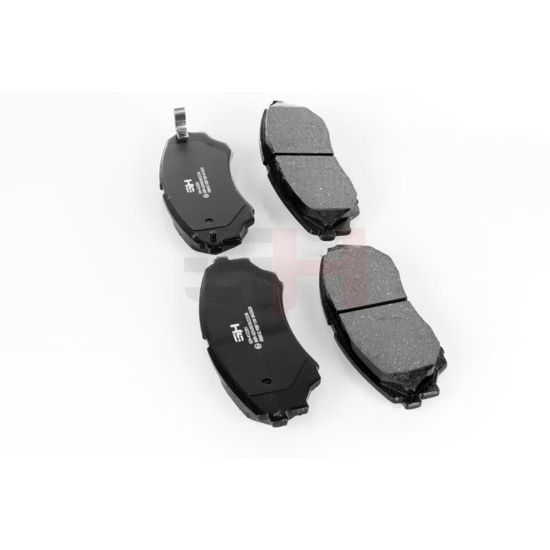 Jeu de 4 plaquettes de frein avant GH GH-412201 - Visuel 1