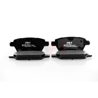 Jeu de 4 plaquettes de frein arrière GH OEM GPYB2648Z Jeu de 4 plaquettes de frein arrière GH OEM GPYB2648Z