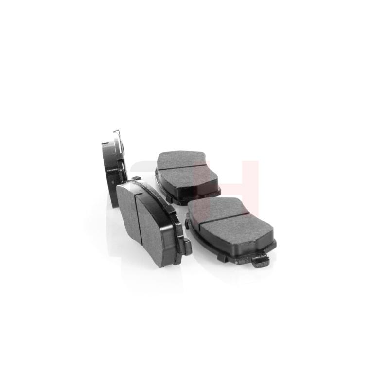 Jeu de 4 plaquettes de frein avant GH GH-412258 - Visuel 1