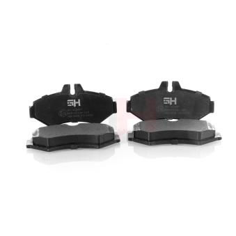 Jeu de 4 plaquettes de frein arrière GH OEM 4209720