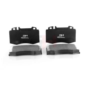 Jeu de 4 plaquettes de frein avant GH OEM 0034200820