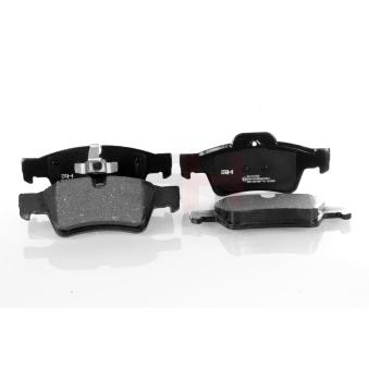 Jeu de 4 plaquettes de frein arrière GH OEM 1644201920
