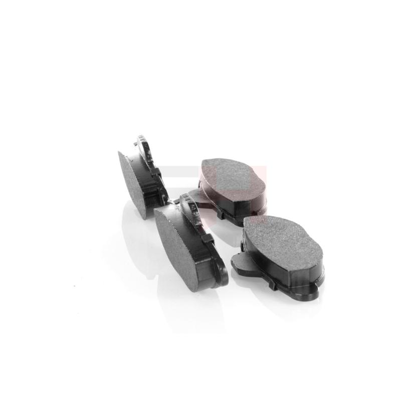 Jeu de 4 plaquettes de frein avant GH GH-412334 - Visuel 1