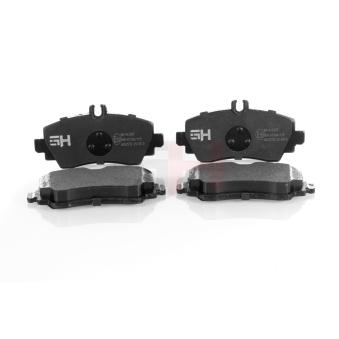 Jeu de 4 plaquettes de frein avant GH OEM A1684200820
