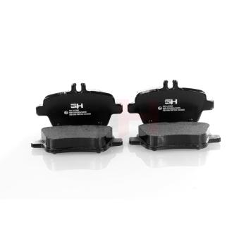 Jeu de 4 plaquettes de frein arrière GH OEM 0074209620