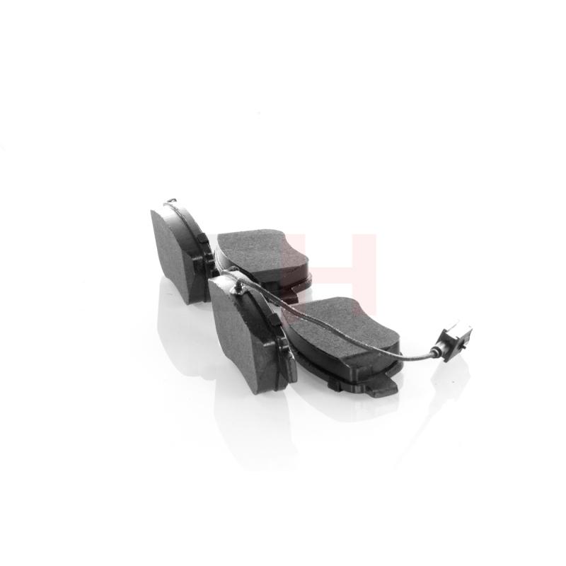 Jeu de 4 plaquettes de frein avant GH GH-412380 - Visuel 1