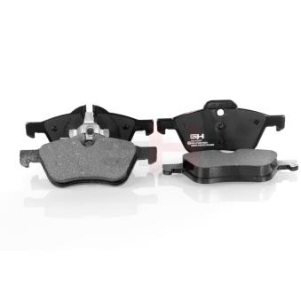 Jeu de 4 plaquettes de frein avant GH OEM 34112167233