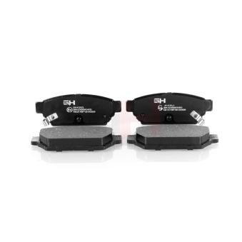 Jeu de 4 plaquettes de frein arrière GH OEM MR205377