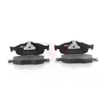 Jeu de 4 plaquettes de frein avant GH OEM 6800103