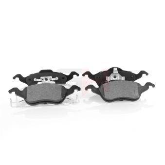 Jeu de 4 plaquettes de frein avant GH OEM 1136519