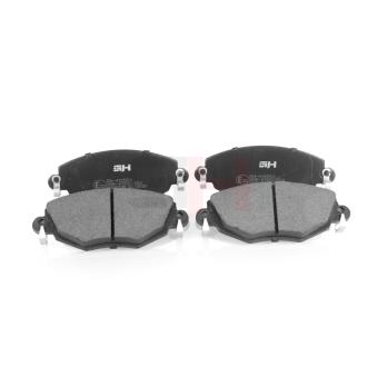 Jeu de 4 plaquettes de frein avant GH OEM 1250688