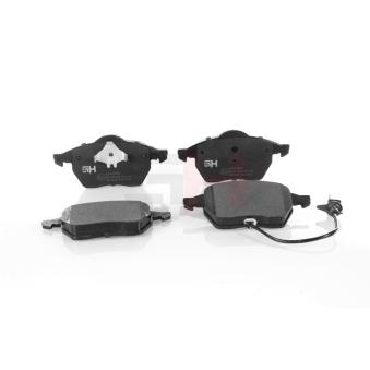 Jeu de 4 plaquettes de frein avant GH OEM 1205695 Jeu de 4 plaquettes de frein avant GH OEM 1205695