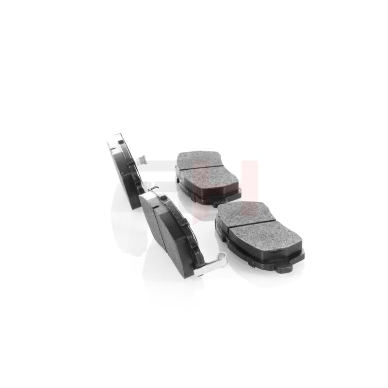 Jeu de 4 plaquettes de frein avant GH GH-412574 - Visuel 1