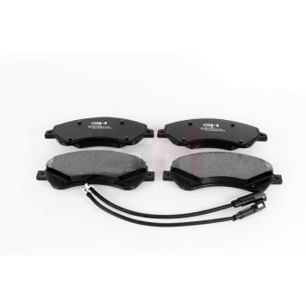 Jeu de 4 plaquettes de frein avant GH OEM ME6C1J2K021BB