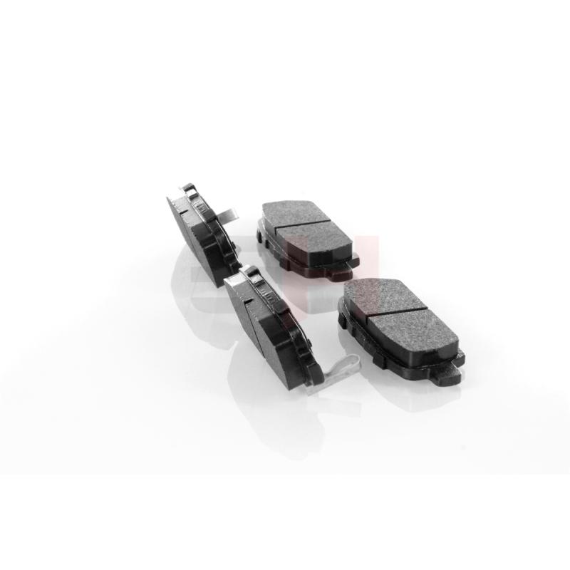 Jeu de 4 plaquettes de frein arrière GH GH-412605 - Visuel 1