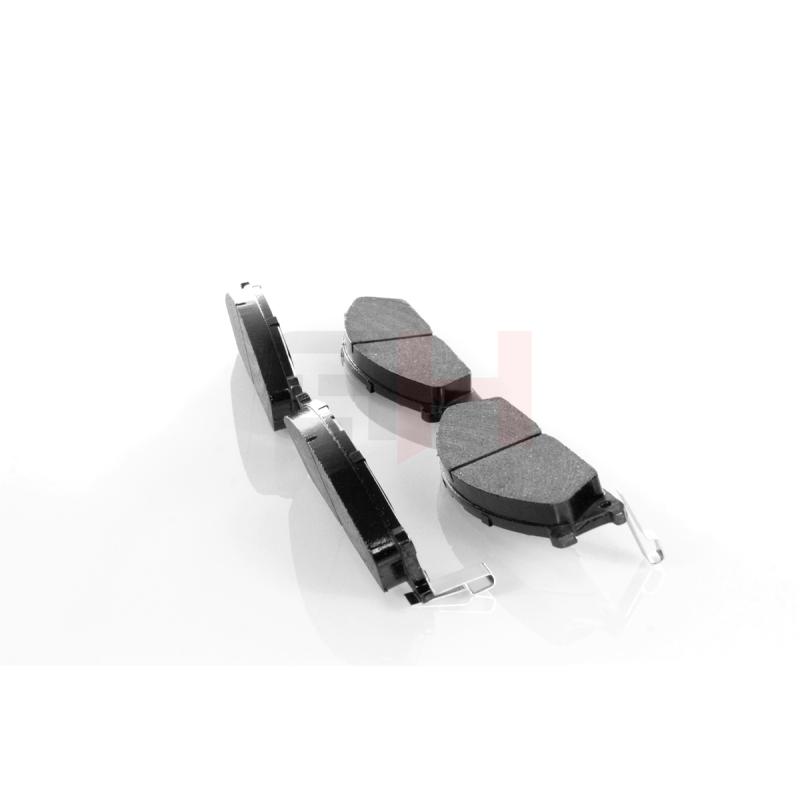 Jeu de 4 plaquettes de frein avant GH GH-412609 - Visuel 1