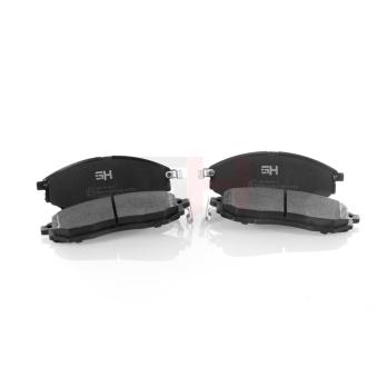 Jeu de 4 plaquettes de frein avant GH OEM D10605X00A Jeu de 4 plaquettes de frein avant GH OEM D10605X00A