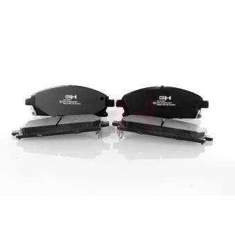 Jeu de 4 plaquettes de frein avant GH OEM 41060AD088