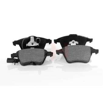 Jeu de 4 plaquettes de frein avant GH OEM 31317658